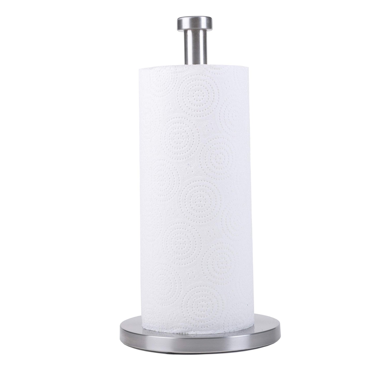 Stainless Steel Kitchen Roll Holder with Tension Arm