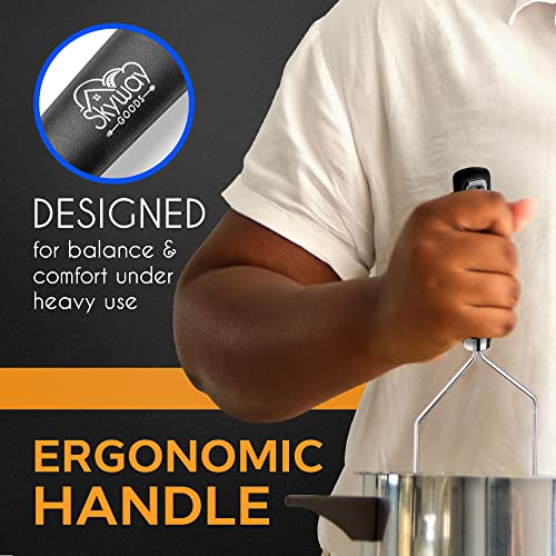 Skyway Goods - Gourmet Wire Potato Masher, high grade stainless steel